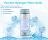 Anti-starzenie się wodorowa bogata butelka wody przenośna woda aktywna wodór